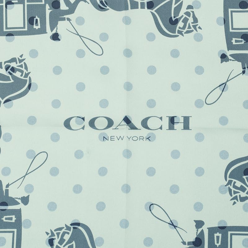 Coach womens Horse and Carriage Dot Printed Bandana4