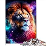 Puzzle Jigsaw Puzzle 1000 pezzi Premium Jigsaw Puzzle Lion Puzzle in cartone per adulti e bambini Idea regalo Regali unici di compleanno e Natale 1000 pezzi （26x38 cm）