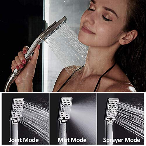 Système de douche numérique de luxe avec pommeau mince et bec rétractable - 6