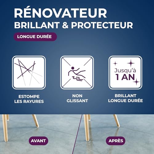 Rénovateur brillant sols intérieurs Starwax : fini les rayures et les taches - 4