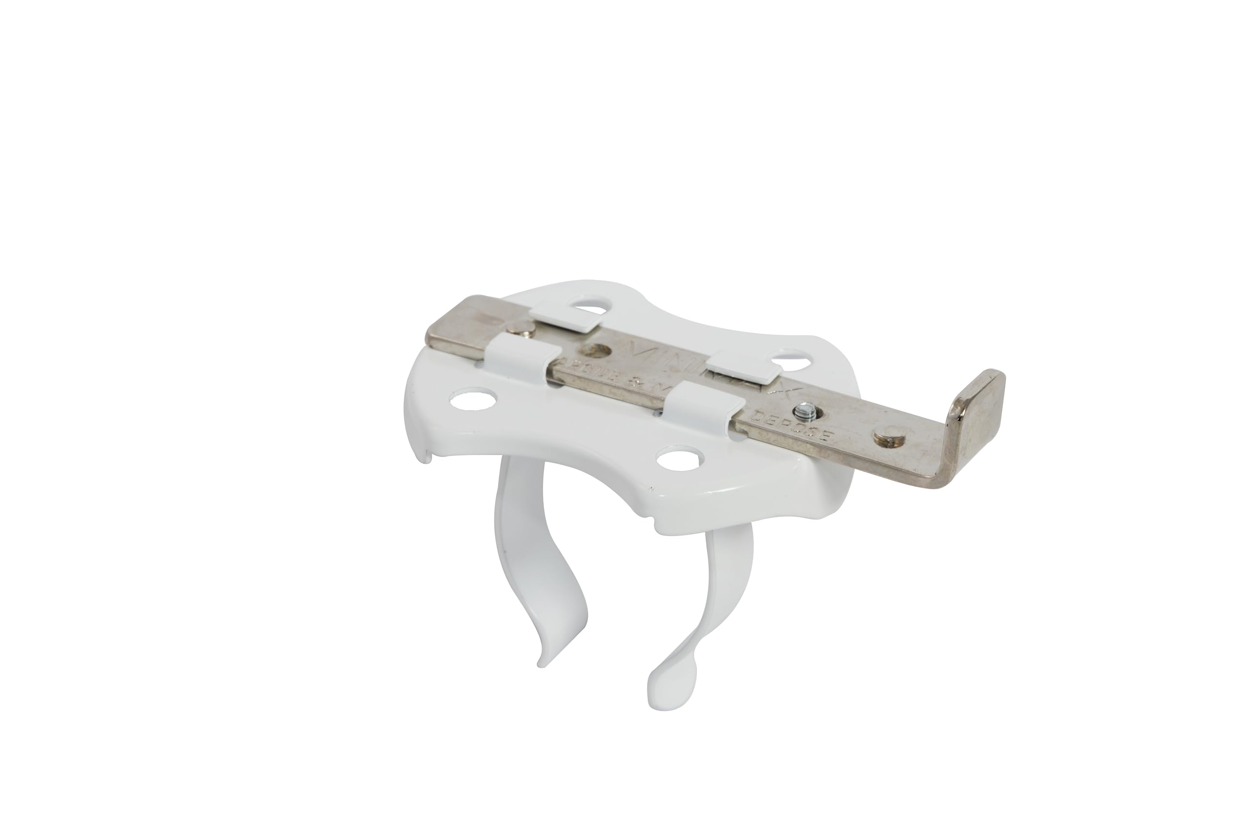 Merveille - Lot de 2 Supports MINIMAX pour Tablette Radiateur Fonte 2 à 3 Colonnes - Fixation sans Perçage - pour Étagère Radiateur de 10 à 15 cm de Large - Fabrication Française