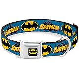 Buckle-down BMC Batman Noir/Jaune Collier de Chien