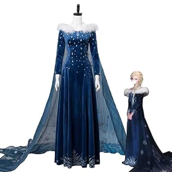 あいすたべたいエルサ コスプレ衣装＋ウィッグセット 51iqsXuAmfL._SY350_QL65_.jpg