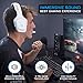 immagine 7THE G-LAB Korp COBALT Cuffie da Gaming PS4 - Microfono Cuffie Stereo, Ultra Leggero, Cuffie per Basso Elettrico - Mic Jack da 3,5 mm per PC PS4 Xbox One Mac Nintendo Switch Tablet Smartphone (Bianco)
