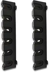 Suporte De Parede Para Varas Pescar Organização Garagem, Horizontal Pescar, Comporta 6 Ou Combos