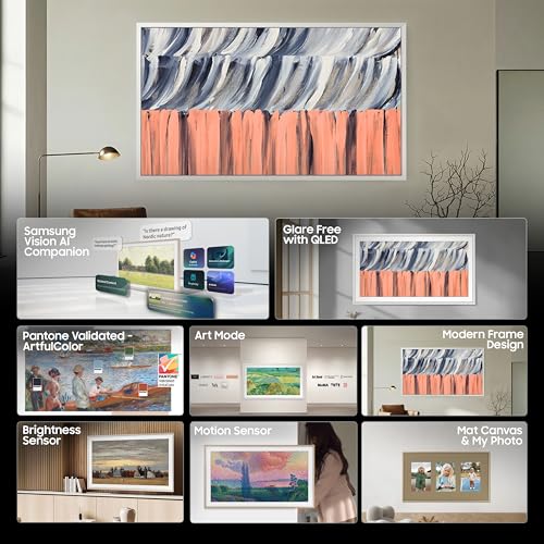 Image of Samsung 55 inches The Frame 4K Samsung Vision AI Smart TV QA55LS03HEULXL