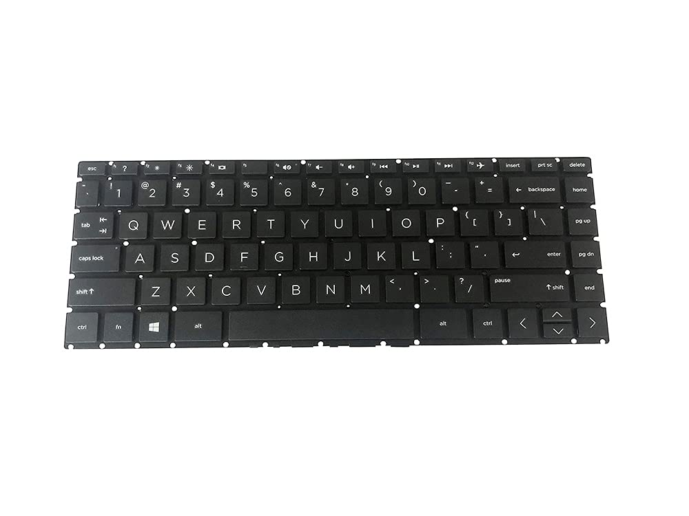 Eclass Laptop Keyboard Black US for HP 14-ba 14m-ba 14m-ba011dx 14m-ba013dx 14m-ba114dx 14-ba253cl 14-ba153cl Series