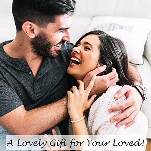 Jeka Matching Bracelets for Couples Distance Promise Boyfriend Girlfriend Bf Gf Pulseras para Parejas3