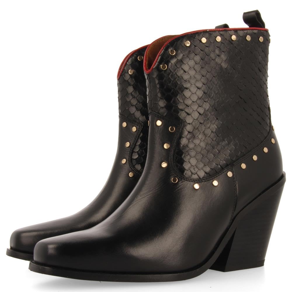GIOSEPPO Botines Cowboy Piel TACÓN SAGERBY