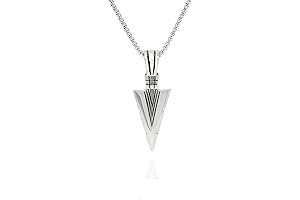 Baronyka Arrowhead Pendant Necklace: The Perfect Accessory for Men