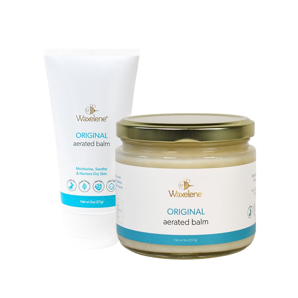 Waxelene Multi-Purpose Ointment Organic Large Jar Travel Tube