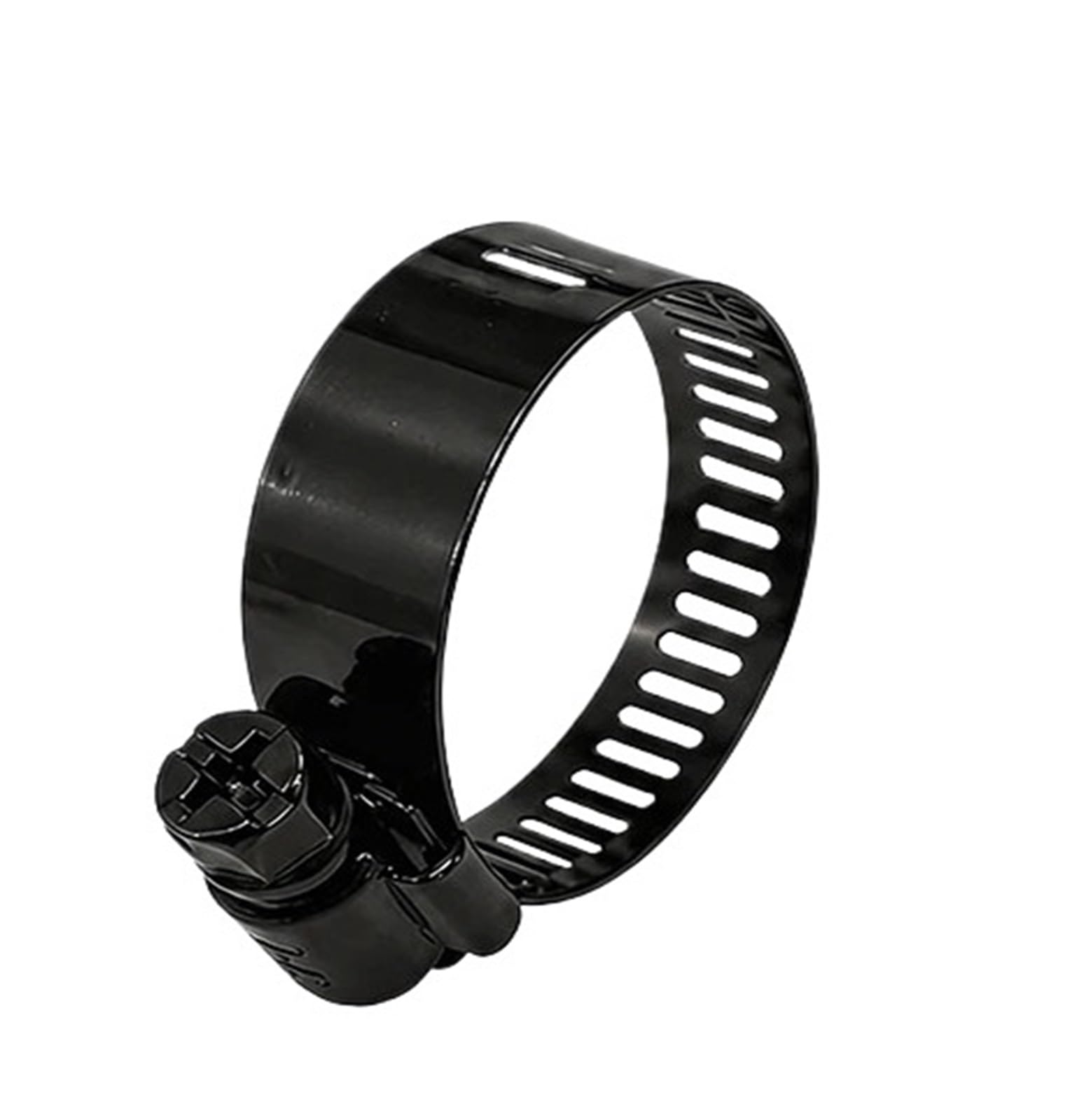Nodrest 78-101Mm 2Pieces 1/2/3/5Pcs Black Hose Clamps 6-311Mm 304 Sus Worm Gear For Pipe Fuel Line Plumbing Tube Automotive