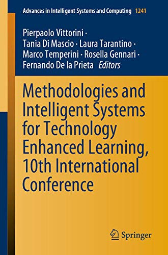 Buy Methodologies and Intelligent Systems for Technology Enhanced Learning, 10th International Conference — BookShops.in
