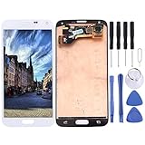 Repuestos para Galaxy Pantalla LCD del teléfono móvil para Samsung Galaxy S5 / G9006V / G900F / G900A / G900I / G900M / G900V Pantalla LCD New Asamblea de digitalizador de pantalla táctil Pantalla LCD ( Color : Blanco )