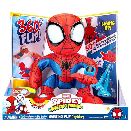 Amazing Flip Spidey Animatronic Plush