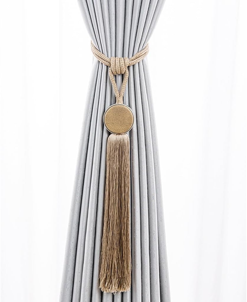 FMURY Round Tassel Curtains Hanging Ball Curtains Accessories Straps and Ropes
