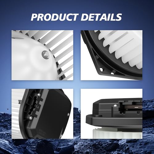 Image of AC Blower Motor Fan Replacement 2007-2019 for Nissan Altima Murano 350Z 370Z Quest, for Infiniti G25 G35 G37 Q45 Q50 Q60 M35 M45 EX35 EX37 FX35 FX45, HVAC Heater Blower Motor, 27225AM611, 700193