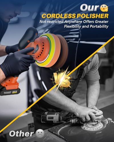 Cordless 8-Speed Car Polisher