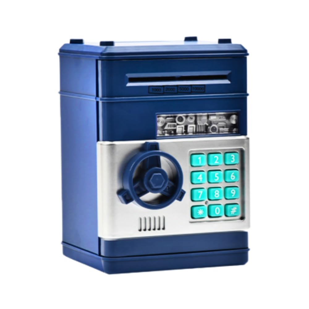 Amazon.co.jp: Tropchou 貯金箱 ダイヤルロック式 ATM セキュリティ