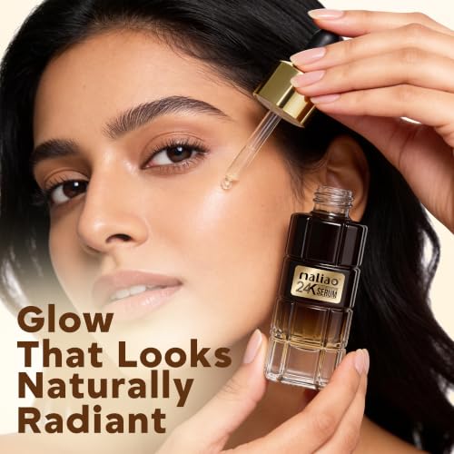Image of Maliao 24K Glow Booster Serum | Hydrating & Brightening Face Serum | Smooths Fine Lines | Revitalizing Skin Care | For All Skin Types | 30ml