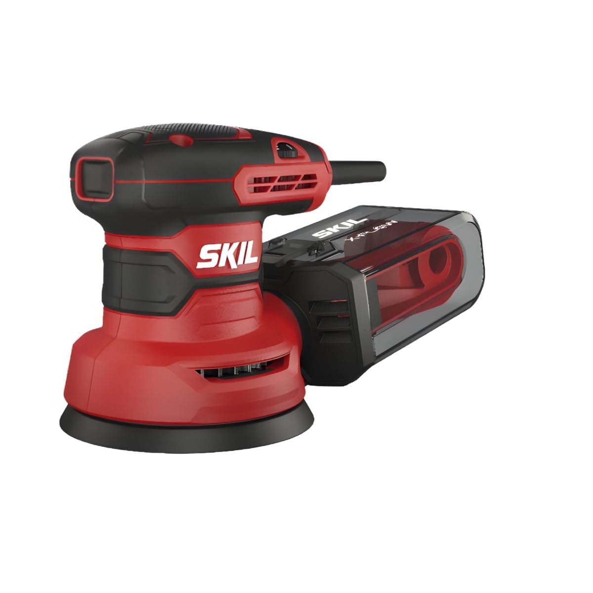 SKIL 7471AA - Smerigliatrice orbitale da 125 mm (300 W, sistema di bilanciamento VRS, funzionamento con una sola mano, funzione di controllo della velocità, sistema di raccolta della polvere "X-Flow