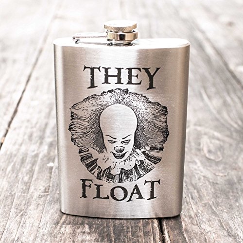 8oz They Float Flask L1 Handmade Products