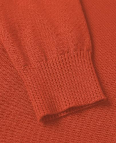 Image of QUALFORT Women's 100% Cotton Lightweight Cardigans Long Sleeve Knitted Button Down Sweater