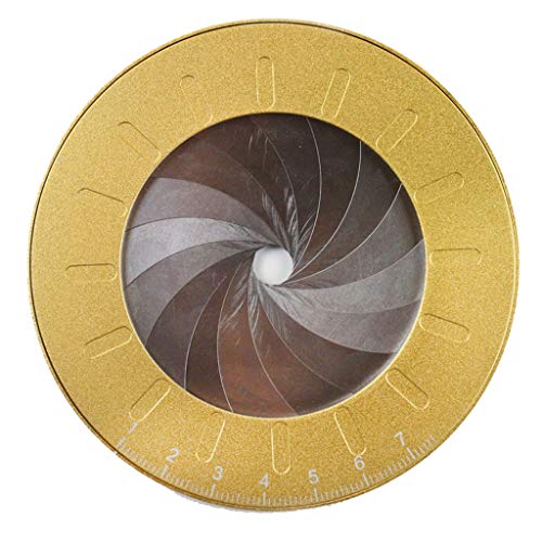 New Round Circle Drawing Maker Tool,Adjustable Measurement Stainless Steel Rotary Adjustable Measuring Ruler Templates Circle Drawing Tool for Drafting Drawing Ruler