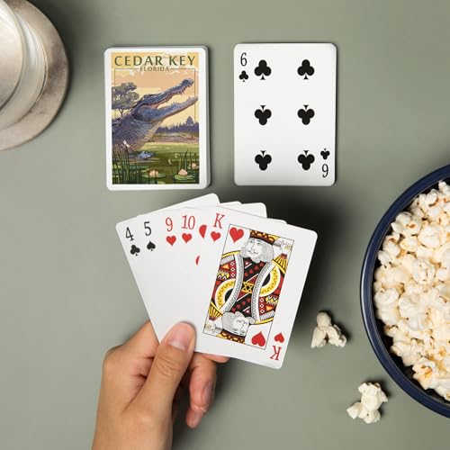 Baraja de cartas Poker Cedar Key Florida 52 cartas miniatura 2