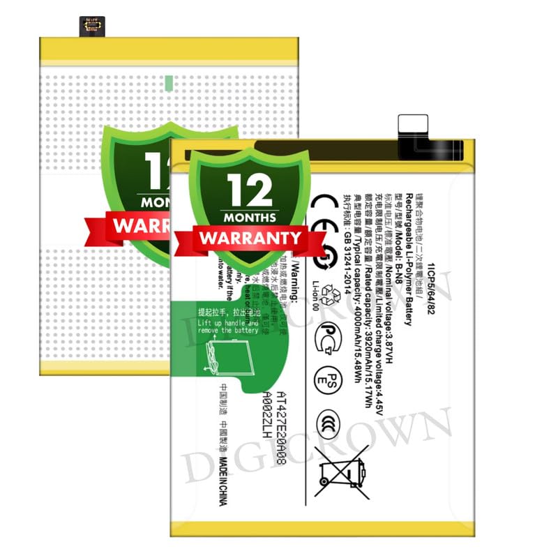 Image of Original B-N8 Battery Compatible for Vivo V20 | V20 (2021) | V20 Pro - (4000mAh) - 1 Year Warranty DF7