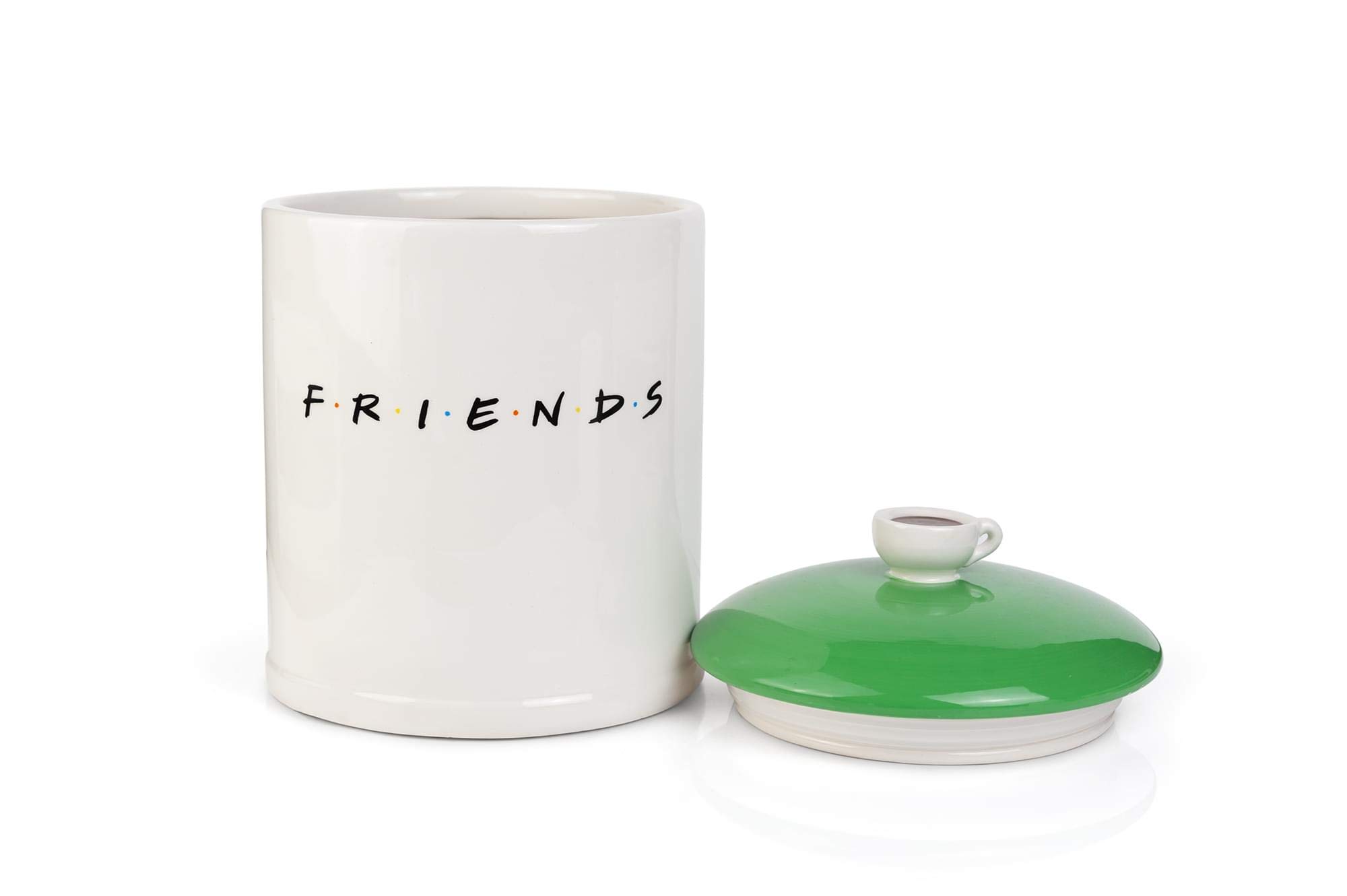 Bocal à Biscuits Friends Central Perk | Céramique | 21,5x15cm | Cadeau Fan Série TV | Stockage Alimentaire