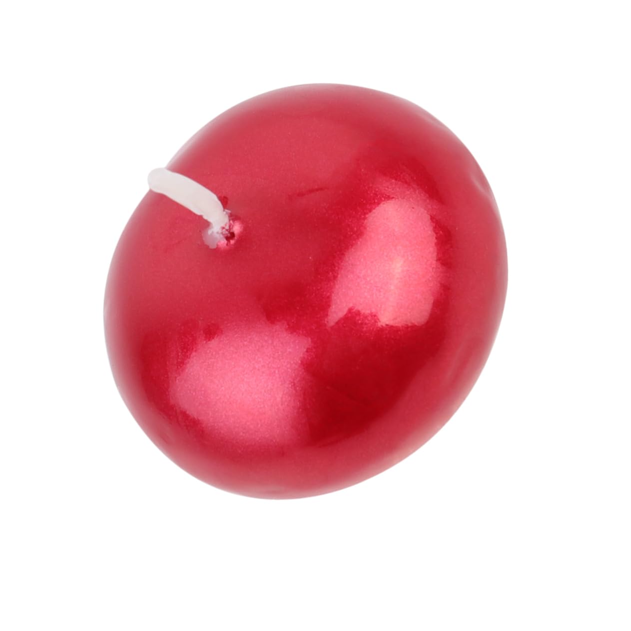 Cabilock 18stücke Rauchfreie Hochzeitskerzen Plating-farben Flammenlose Schwimmkerzen Für Valentinstag Hochzeiten Und Feiern Rot