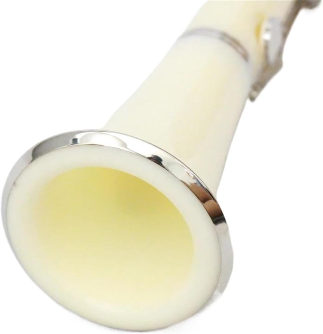 Student Clarinet Bb ABS Solid Material Nickel Plated 17 Holes