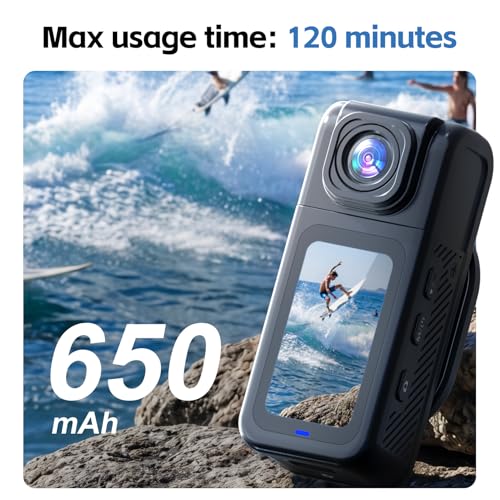 Wolfeevo 4K Thumb Action Cam
