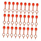 IMIKEYA 200個 入りプラスチックグリースフィッティングキャップ 耐久性素材 車 バイク オートバイ対応 ブレーキブリーダースクリュー保護