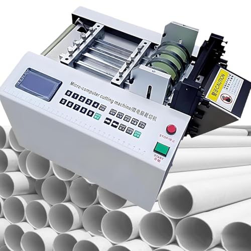Tagliatubi elettrici - Tagliatrice completamente automatica per tubi termorestringenti con controllo micro computer, larghezza di taglio 1-100 mm, precisione 0,1 mm