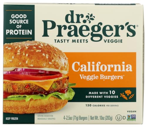 Dr. Praeger's, California Veggie Burger, 10 oz (Frozen)