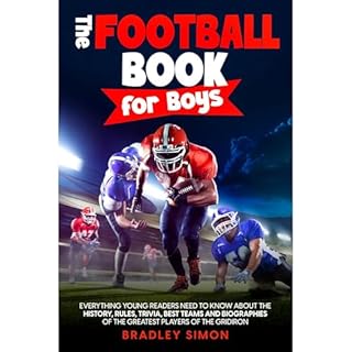The Football Book for Boys Audiolibro Por Bradley Simon arte de portada