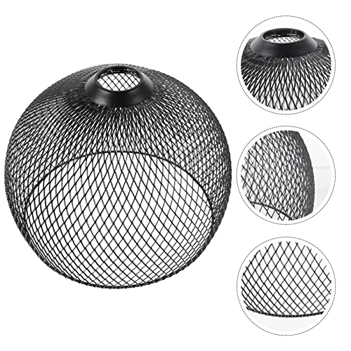 Osaladi ZPX962IV12AXQ4E2FD3515GAL Pendant Lamp Shade Metal Light Cage Vintage Lamp Guard Mesh Lamp Holder Industrial Chandelier Ceiling Lamp Shade thumb #8