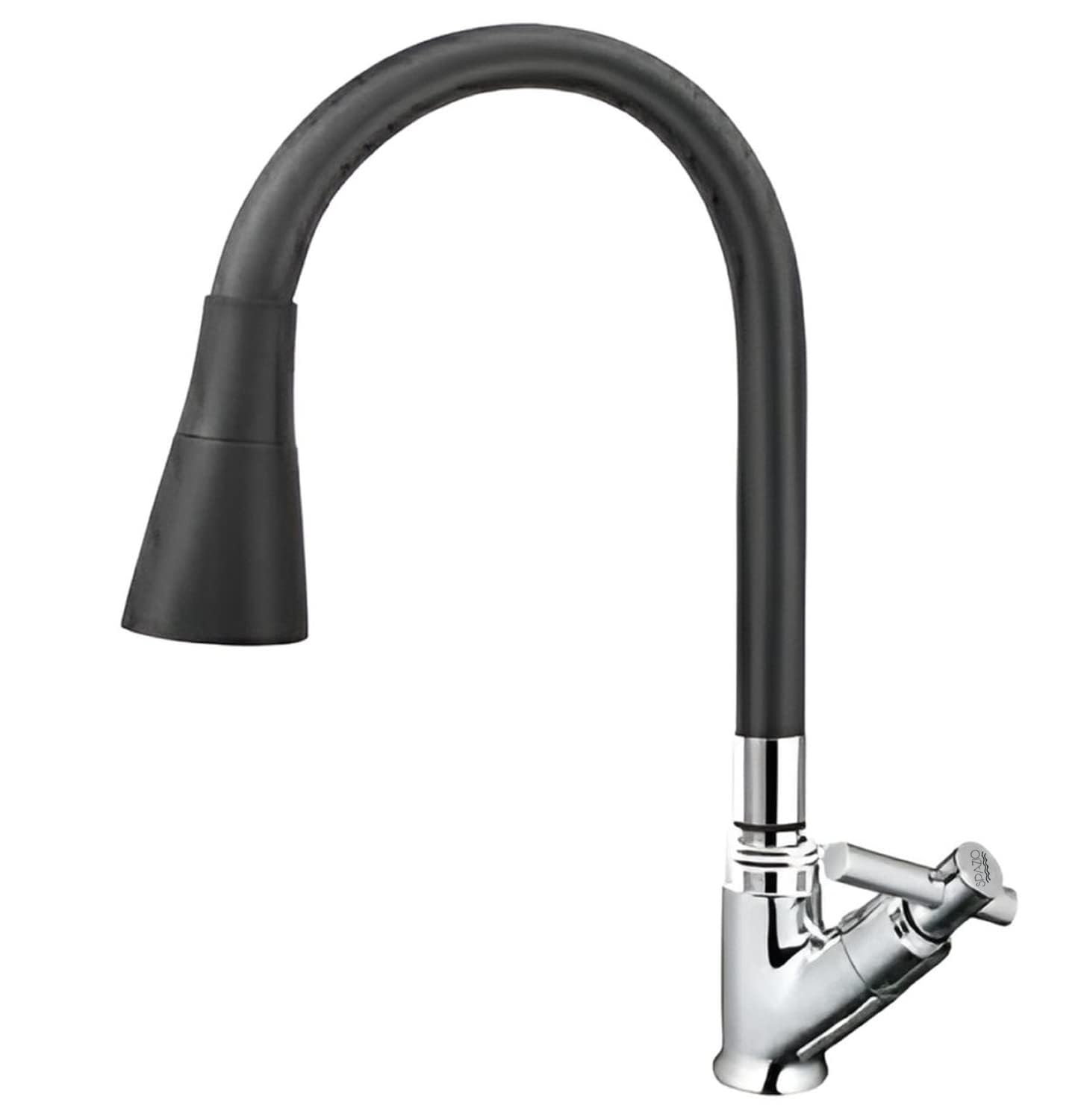 Spazio Flexible Tarim Brass Swan Neck Flxo Play With 360 Degree Flexible Silicon Hose&Dual Flow Pattern, Hot/Cold Water For Kitchen Sink,Wash Basin Faucets Taps Chrome Finish Silver Plated Pillar Cock (B0CVN9GGQ2) Amazon Price History, Amazon Price Tracker