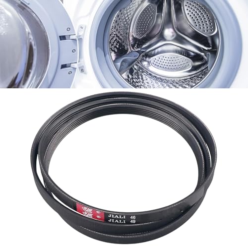 7PH2012 Riemen für Wäschetrockner, Breite 11,2 mm, Zubehör für Wäschetrockner/Waschmaschine, Keilriemen, Zubehör, für Haus und Hotel, schwarz