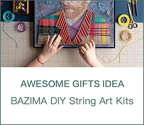 Image of BAZIMA ALICE DIY String Art Kit for Beginner, DIY Pineapple Craft Kit,Unique Gift,Craft Kit for Holidays