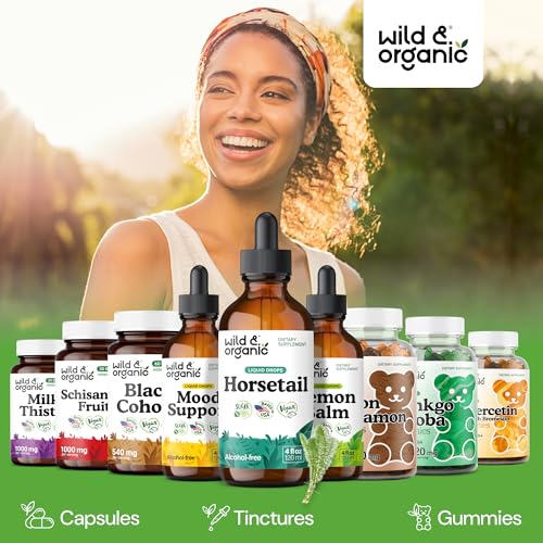 Wild & Organic Horsetail Herb Tincture