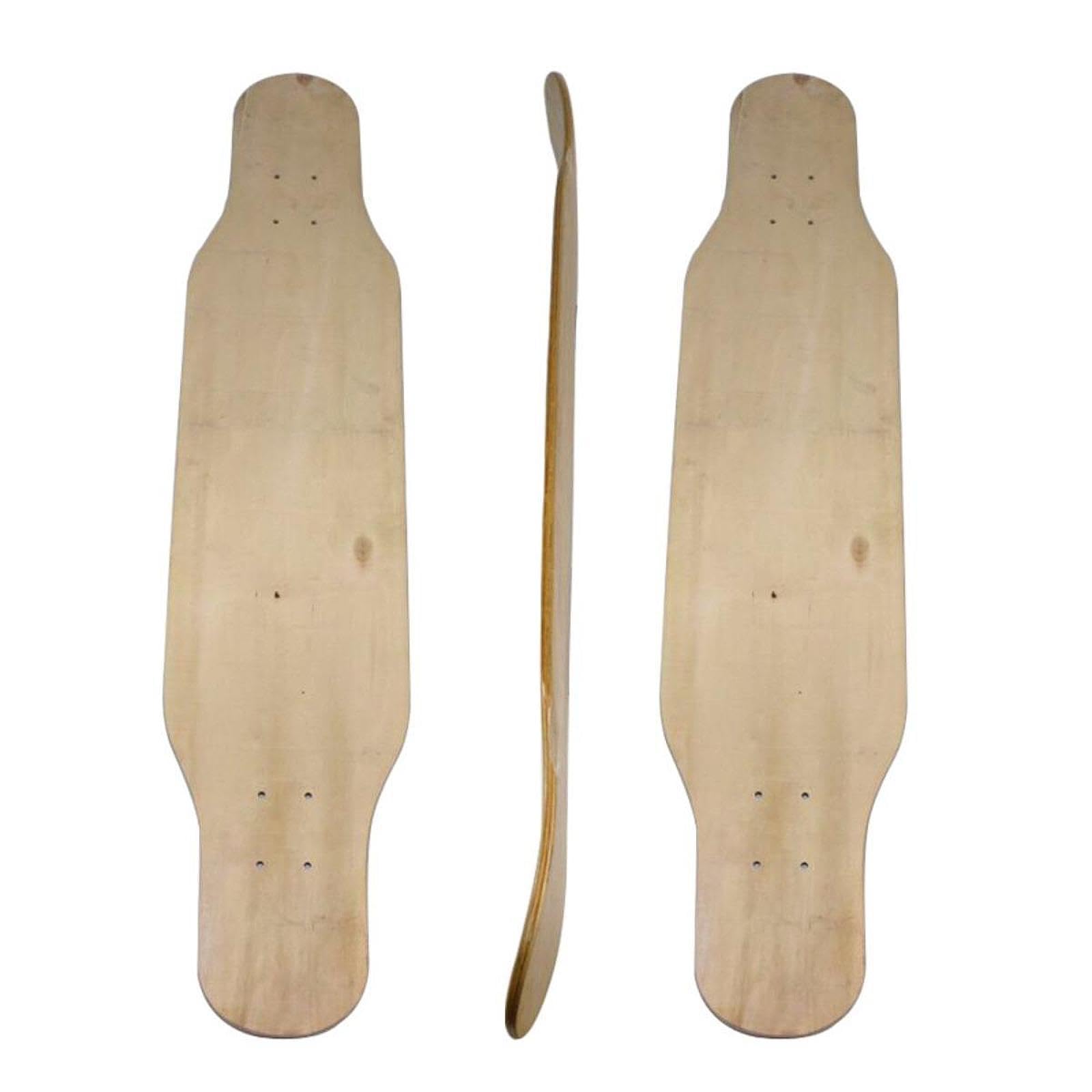 kowaku Planche de Skateboard Vierge à Peindre Soi-même, Idéale pour Développer Sa Créativité et Ses Artistiques (Enfants, Adultes, Garçons et Filles)