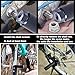 SMALLSTARIII Bike Pegs 2Pcs Aluminum Alloy Anti-Skid Lead Foot Bicycle Pegs 3/8 inch Axles