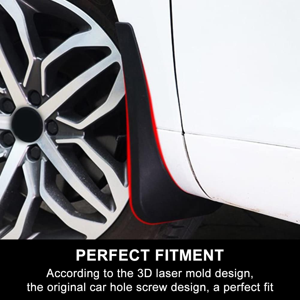 Sportage 2023 Mud Flaps Accessories Front & Rear Mud Flap Set No Drilling Required Fender for Sportage Splash Guards Compatible with Kia Sportage 2023