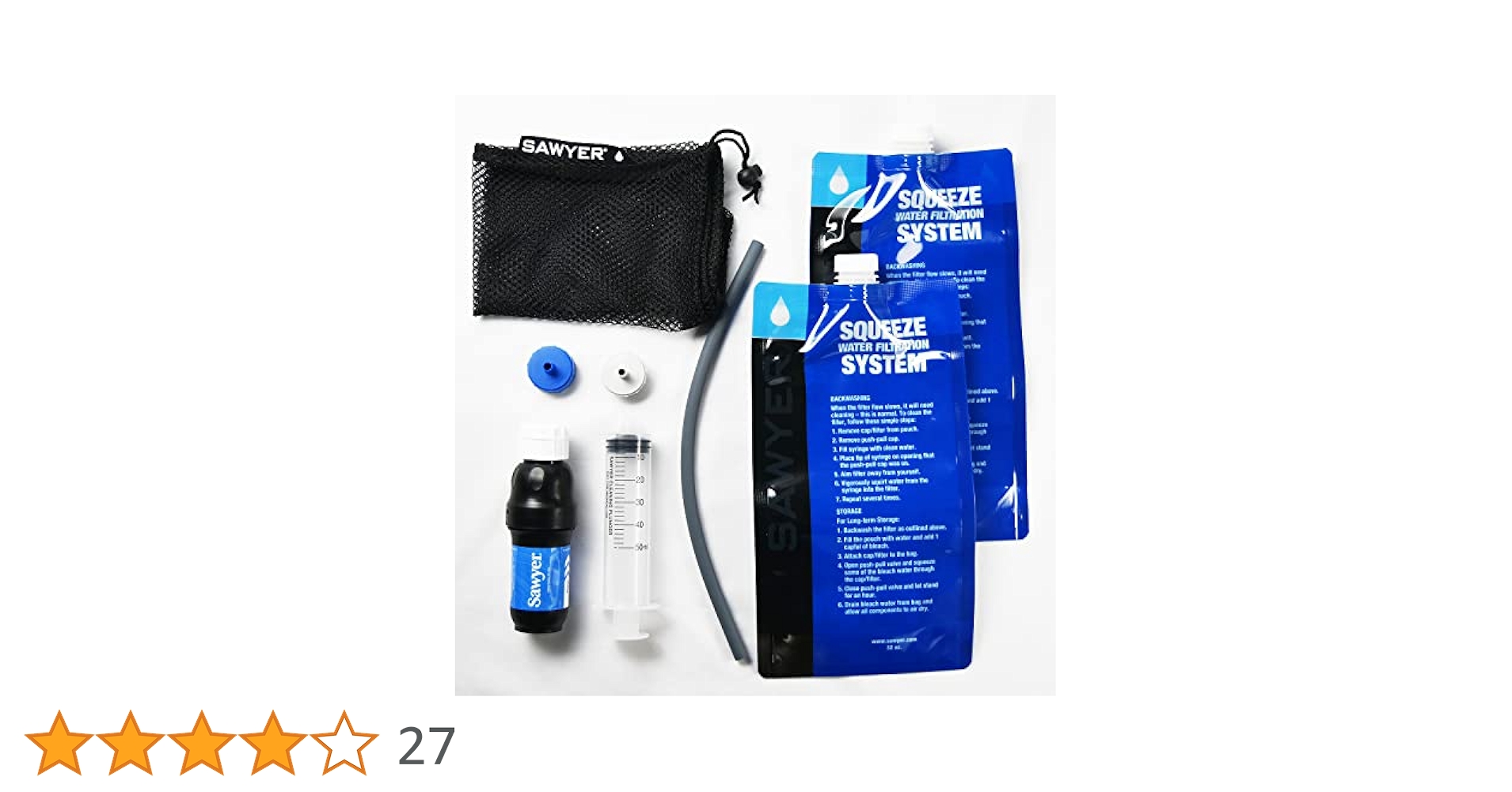ソーヤー SAWYER 携帯用浄水器 スクィーズ フィルター SP129 楽天市場】ソーヤー スクィーズフィルター SP129 SAWYER | 携帯