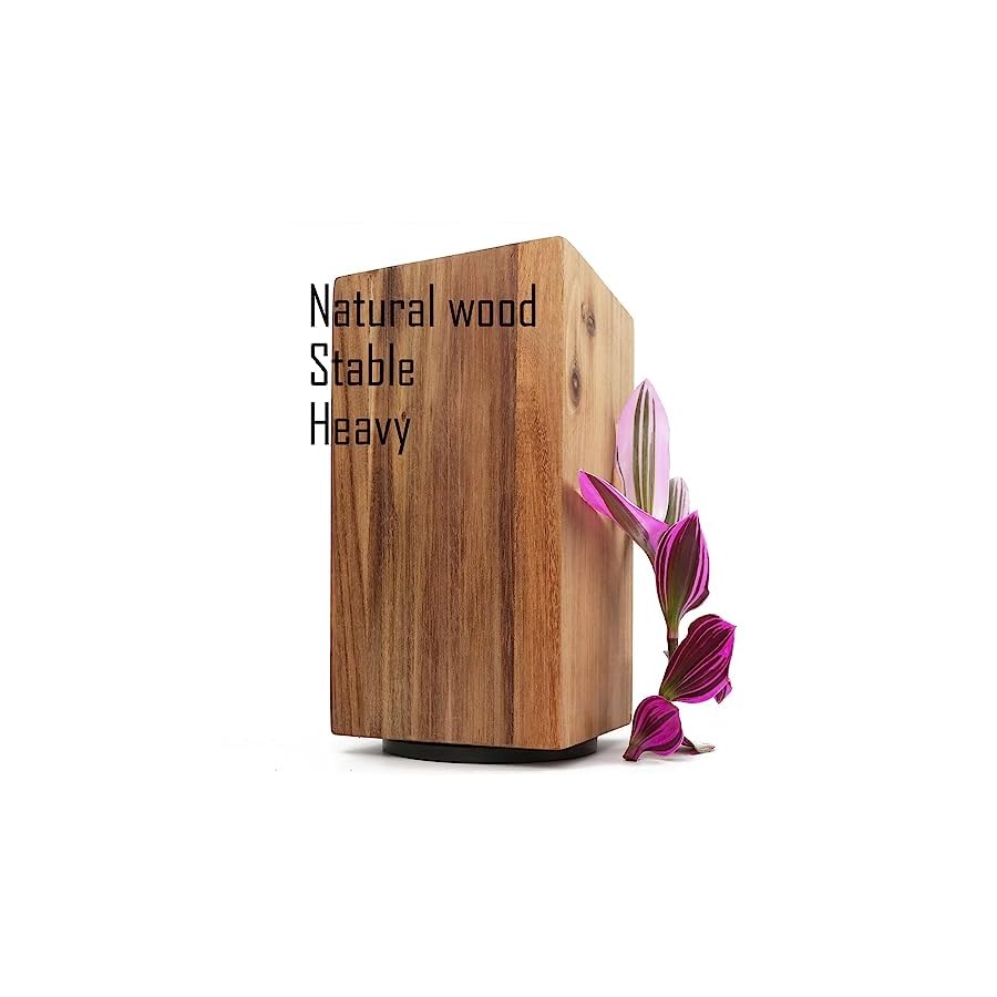 Knife-Block-With-Strong-Magnets360-Magnetic-Knife-Holder-without-KnivesDisplay-Stand-and-Storage-Rack-without-Knives Azauvc Knife Block With Strong Magnets,360 Magnetic Knife Holder without Knives,Display Stand and Storage Rack without Knives