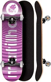 Skate Montado Shape Matilha 8.0 Roxo Circle