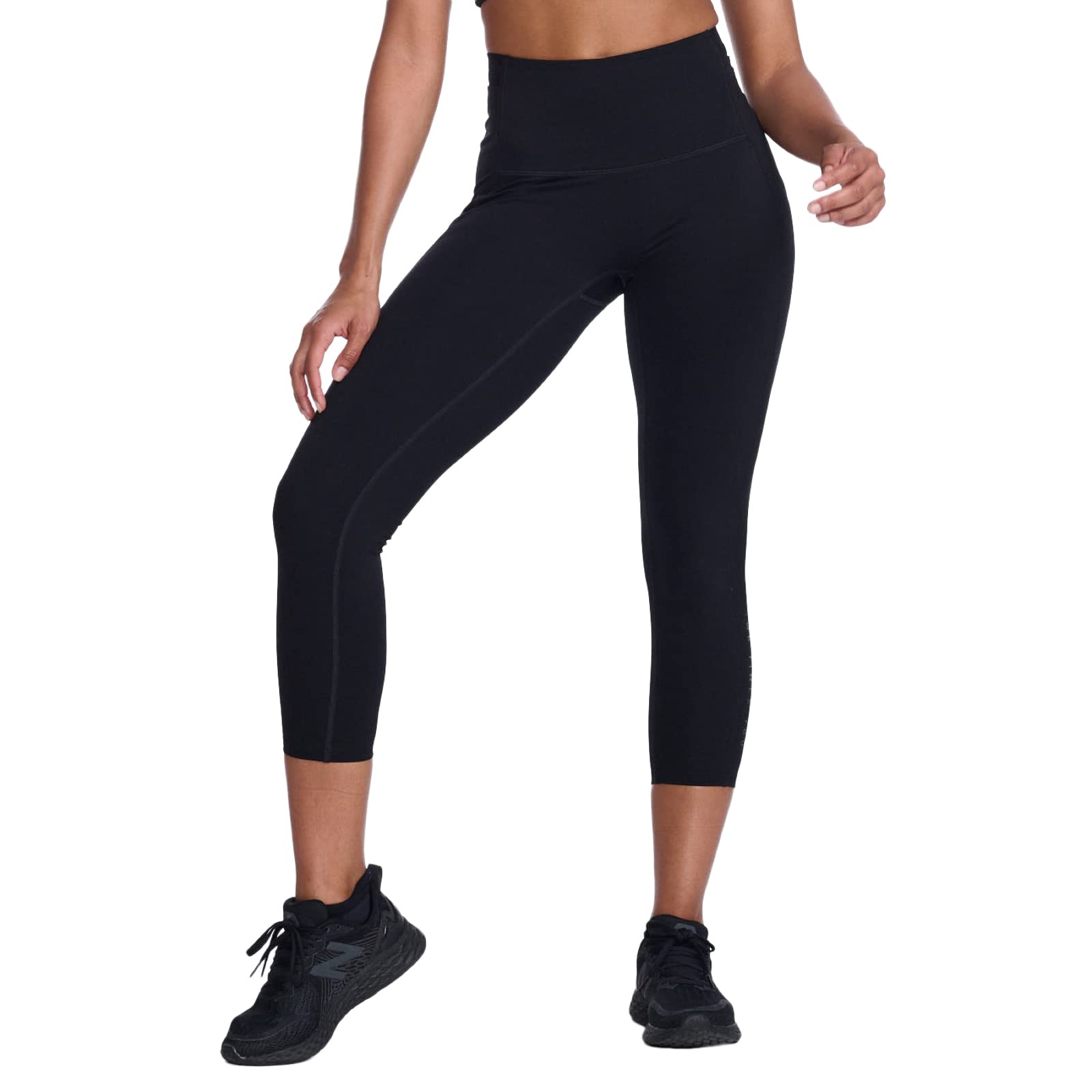 2XU Pantalon de compression longueur cheville forme Stash Hi-Rise Compression 7/8 Collant noir/noir S (Woman)